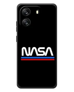 Чехол для Blackview Oscal Flat 1C с картинкой «NASA — классика Red Blue» Чехол для Blackview Oscal Flat 1C с картинкой «NASA — классика Red Blue»