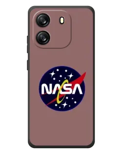 Чехол для Blackview Oscal Flat 1C с картинкой «NASA — ретро космос»