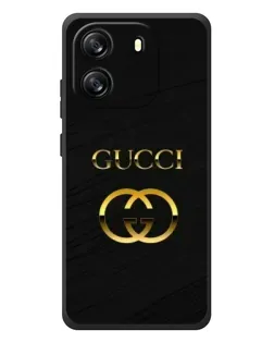 Чохол для Blackview Oscal Flat 1C з картинкою «Золотий логотип Gucci» Чохол для Blackview Oscal Flat 1C з картинкою «Золотий логотип Gucci»