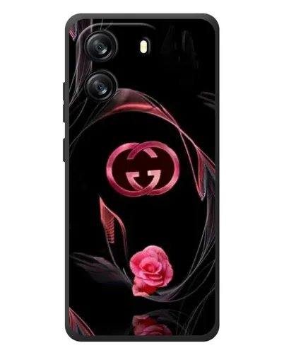 Чехол для Blackview Oscal Flat 1C с картинкой «Gucci — неоновая роза» Чехол для Blackview Oscal Flat 1C с картинкой «Gucci — неоновая роза»