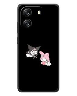 Чехол для Blackview Oscal Flat 1C с картинкой «My Melody и Kuromi»