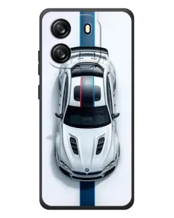 Чехол для Blackview Oscal Flat 1C с картинкой «Вид сверху — BMW M»