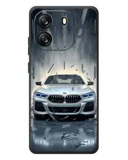 Чехол для Blackview Oscal Flat 1C с картинкой «BMW в свете фар»