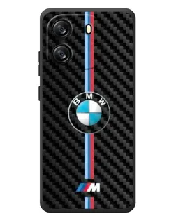 Чехол для Blackview Oscal Flat 1C с картинкой «Эмблема BMW и карбон»