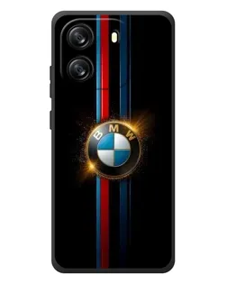 Чехол для Blackview Oscal Flat 1C с картинкой «BMW M-Power неон»