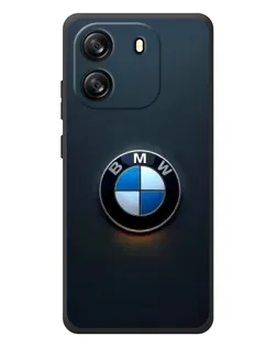 Чехол для Blackview Oscal Flat 1C с картинкой «Логотип BMW — минимализм»