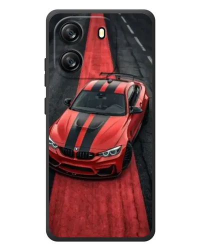 Чехол для Blackview Oscal Flat 1C с картинкой «BMW на красной дорожке»