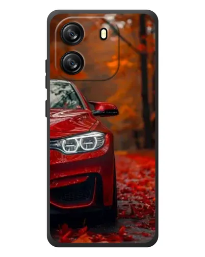 Чехол для Blackview Oscal Flat 1C с картинкой «Осенняя BMW M4»