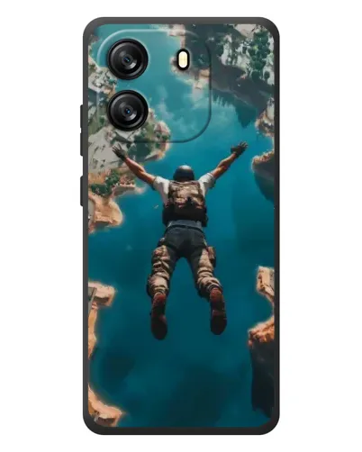 Чехол для Blackview Oscal Flat 1C с картинкой «PUBG — свободное падение» Чехол для Blackview Oscal Flat 1C с картинкой «PUBG — свободное падение»