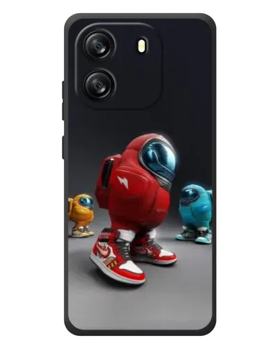Чехол для Blackview Oscal Flat 1C с картинкой «Among Us — 3D стиль» Чехол для Blackview Oscal Flat 1C с картинкой «Among Us — 3D стиль»
