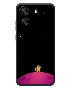 Чехол для Blackview Oscal Flat 1C с картинкой «Одинокий герой на планете»
