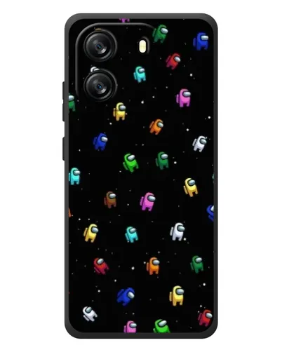 Чехол для Blackview Oscal Flat 1C с картинкой «Экипаж Among Us» Чехол для Blackview Oscal Flat 1C с картинкой «Экипаж Among Us»