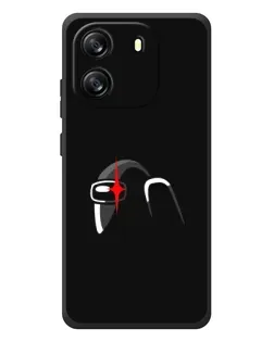Чехол для Blackview Oscal Flat 1C с картинкой «Among Us шлем»