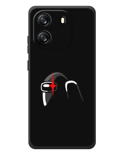 Чехол для Blackview Oscal Flat 1C с картинкой «Among Us шлем» Чехол для Blackview Oscal Flat 1C с картинкой «Among Us шлем»
