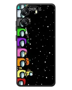 Чехол для Blackview Oscal Flat 1C с картинкой «Команда Among Us»