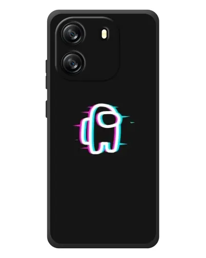 Чехол для Blackview Oscal Flat 1C с картинкой «Among Us неон» Чехол для Blackview Oscal Flat 1C с картинкой «Among Us неон»