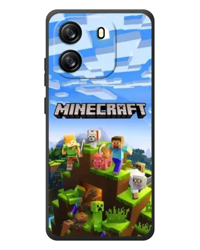 Чехол для Blackview Oscal Flat 1C с картинкой «Minecraft классический мир» Чехол для Blackview Oscal Flat 1C с картинкой «Minecraft классический мир»