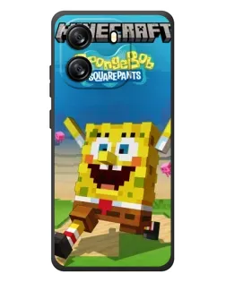 Чехол для Blackview Oscal Flat 1C с картинкой «Губка Боб Minecraft» Чехол для Blackview Oscal Flat 1C с картинкой «Губка Боб Minecraft»
