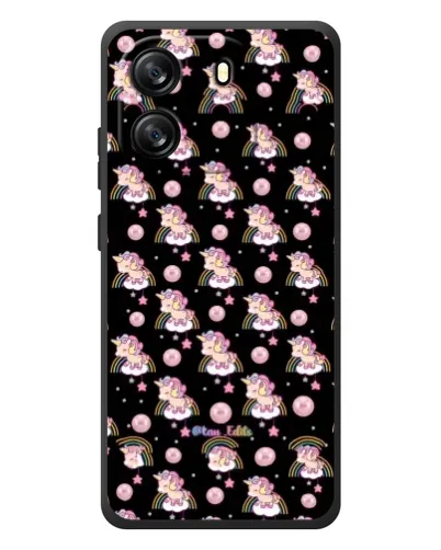 Чехол для Blackview Oscal Flat 1C с картинкой «Magic Unicorn паттерн»
