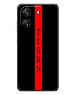 Чехол для Blackview Oscal Flat 1C с картинкой «Красная линия веры»