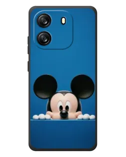 Чехол для Blackview Oscal Flat 1C с картинкой «Микки выглядывает» Чехол для Blackview Oscal Flat 1C с картинкой «Микки выглядывает»
