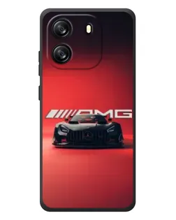 Чехол для Blackview Oscal Flat 1C с картинкой «Mercedes AMG — красная линия»