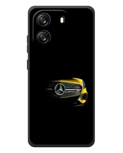 Чехол для Blackview Oscal Flat 1C с картинкой «Mercedes — ретро стиль»