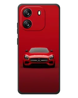 Чехол для Blackview Oscal Flat 1C с картинкой «Красный Mercedes AMG»