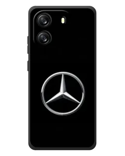 Чехол для Blackview Oscal Flat 1C с картинкой «Mercedes классический лого»