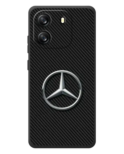 Чехол для Blackview Oscal Flat 1C с картинкой «Карбоновый Mercedes стиль» Чехол для Blackview Oscal Flat 1C с картинкой «Карбоновый Mercedes стиль»