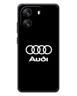 Чехол для Blackview Oscal Flat 1C с картинкой «Классическое лого Audi»