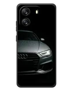 Чехол для Blackview Oscal Flat 1C с картинкой «Audi — детализация кузова»