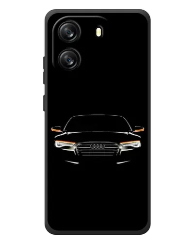 Чехол для Blackview Oscal Flat 1C с картинкой «Audi — ночной контур»