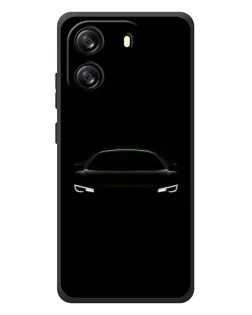 Чехол для Blackview Oscal Flat 1C с картинкой «Взгляд Audi в темноте»
