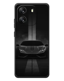 Чехол для Blackview Oscal Flat 1C с картинкой «Lamborghini симметрия дорог»