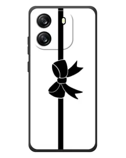 Чехол для Blackview Oscal Flat 1C с картинкой «Вертикальный бант»