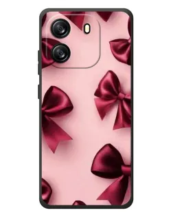 Чехол для Blackview Oscal Flat 1C с картинкой «Бордовый атлас»