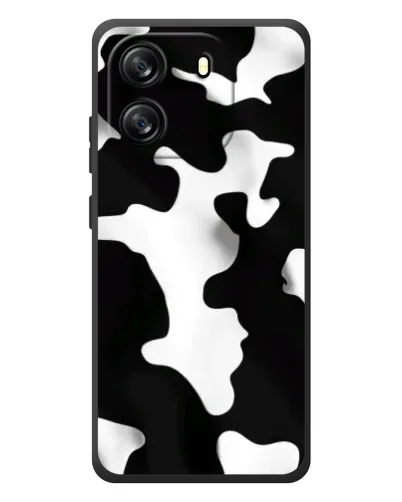 Чехол для Blackview Oscal Flat 1C с картинкой «Черно-белое пятно»