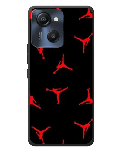 Чехол для Blackview Oscal Modern 8 с картинкой «Jordan Red Pattern» Чехол для Blackview Oscal Modern 8 с картинкой «Jordan Red Pattern»