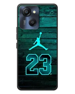 Чехол для Blackview Oscal Modern 8 с картинкой «Jordan Cyan 23»