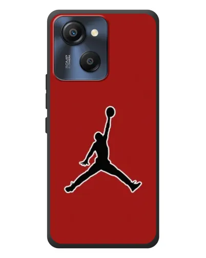 Чехол для Blackview Oscal Modern 8 с картинкой «Jordan Red Back» Чехол для Blackview Oscal Modern 8 с картинкой «Jordan Red Back»