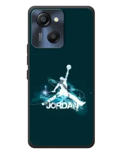 Чехол для Blackview Oscal Modern 8 с картинкой «Jordan Blue Fire»