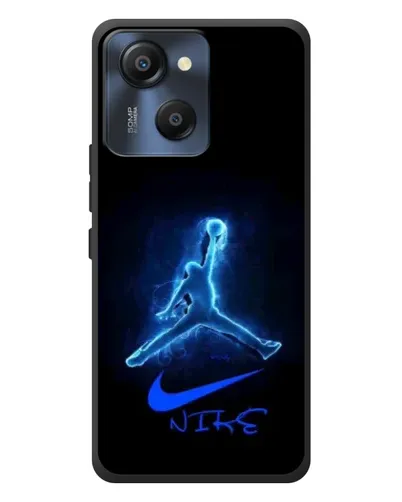 Чехол для Blackview Oscal Modern 8 с картинкой «Jordan Neon Blue» Чехол для Blackview Oscal Modern 8 с картинкой «Jordan Neon Blue»