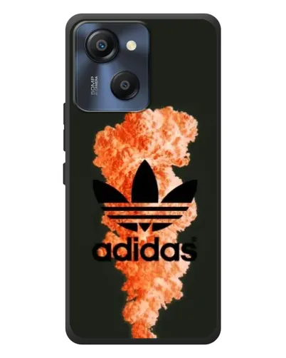 Чехол для Blackview Oscal Modern 8 с картинкой «Оранжевый дым Adidas» Чехол для Blackview Oscal Modern 8 с картинкой «Оранжевый дым Adidas»