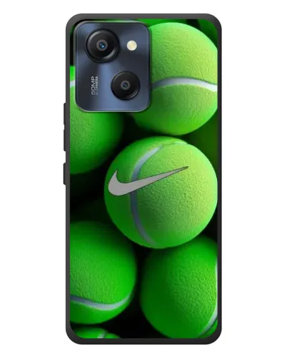 Чехол для Blackview Oscal Modern 8 с картинкой «Теннисные мячи Найк» Чехол для Blackview Oscal Modern 8 с картинкой «Теннисные мячи Найк»