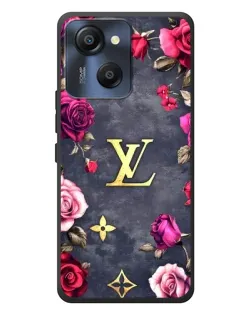 Чехол для Blackview Oscal Modern 8 с картинкой «Цветочный Louis Vuitton»