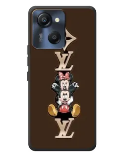 Чехол для Blackview Oscal Modern 8 с картинкой «LV и Микки Маус»
