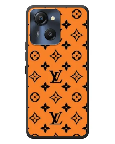 Чехол для Blackview Oscal Modern 8 с картинкой «Оранжевый стиль LV»