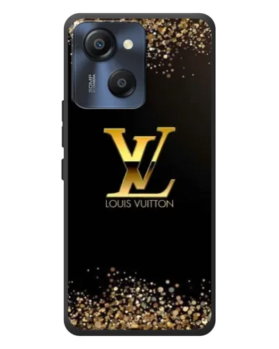 Чехол для Blackview Oscal Modern 8 с картинкой «LV — золотые искры»