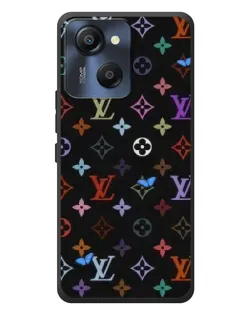Чехол для Blackview Oscal Modern 8 с картинкой «Цветная монограмма LV»